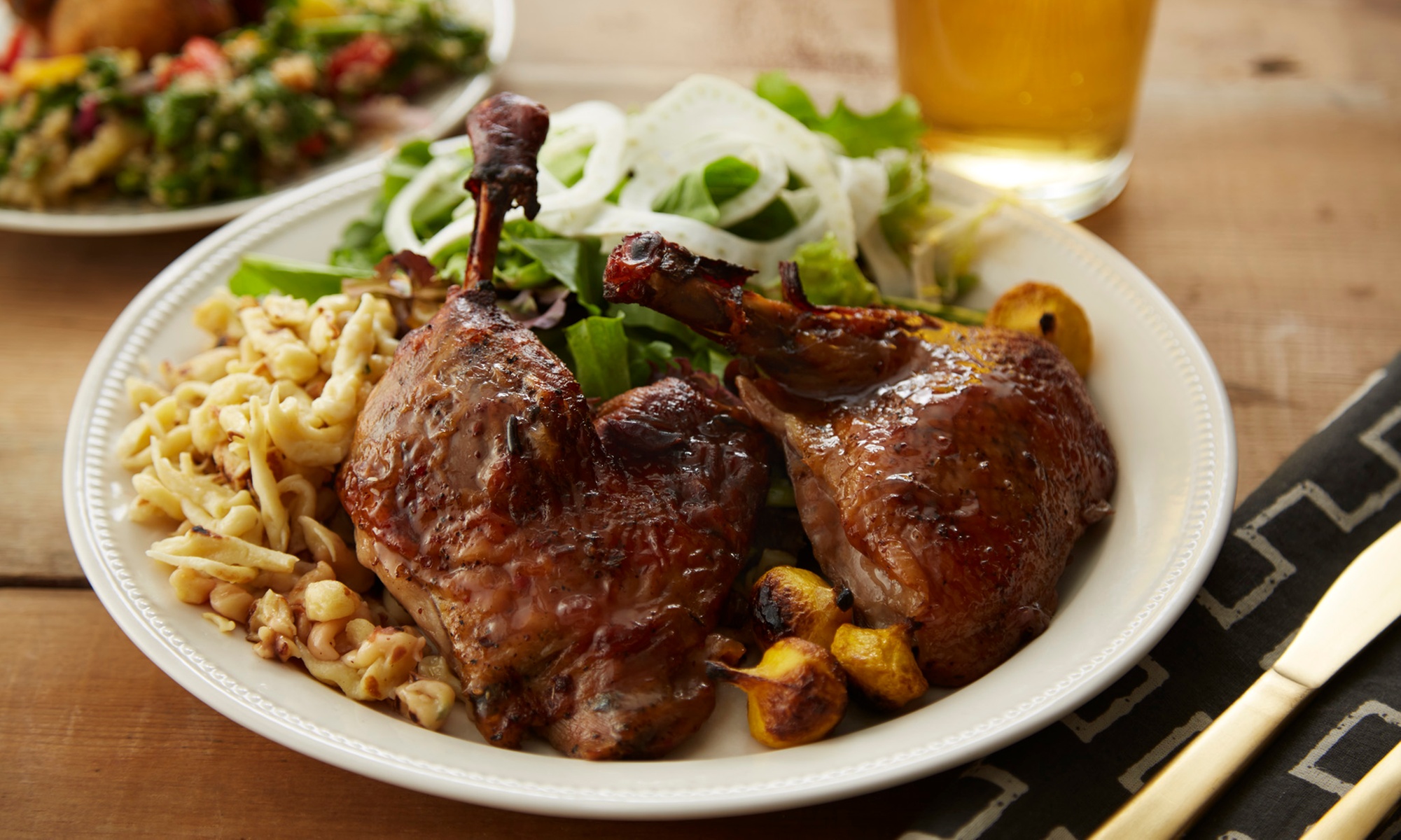 Schwäbisches 3-Gänge-Menü für 1, 2 oder 4 Personen