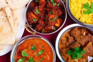 Three-Course Dinner with Wine/Beer for Two or Four at Indians Again (Save Up to 47% Off)