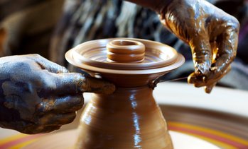 Up to 43% Off Pottery-Wheel Class at VisArts