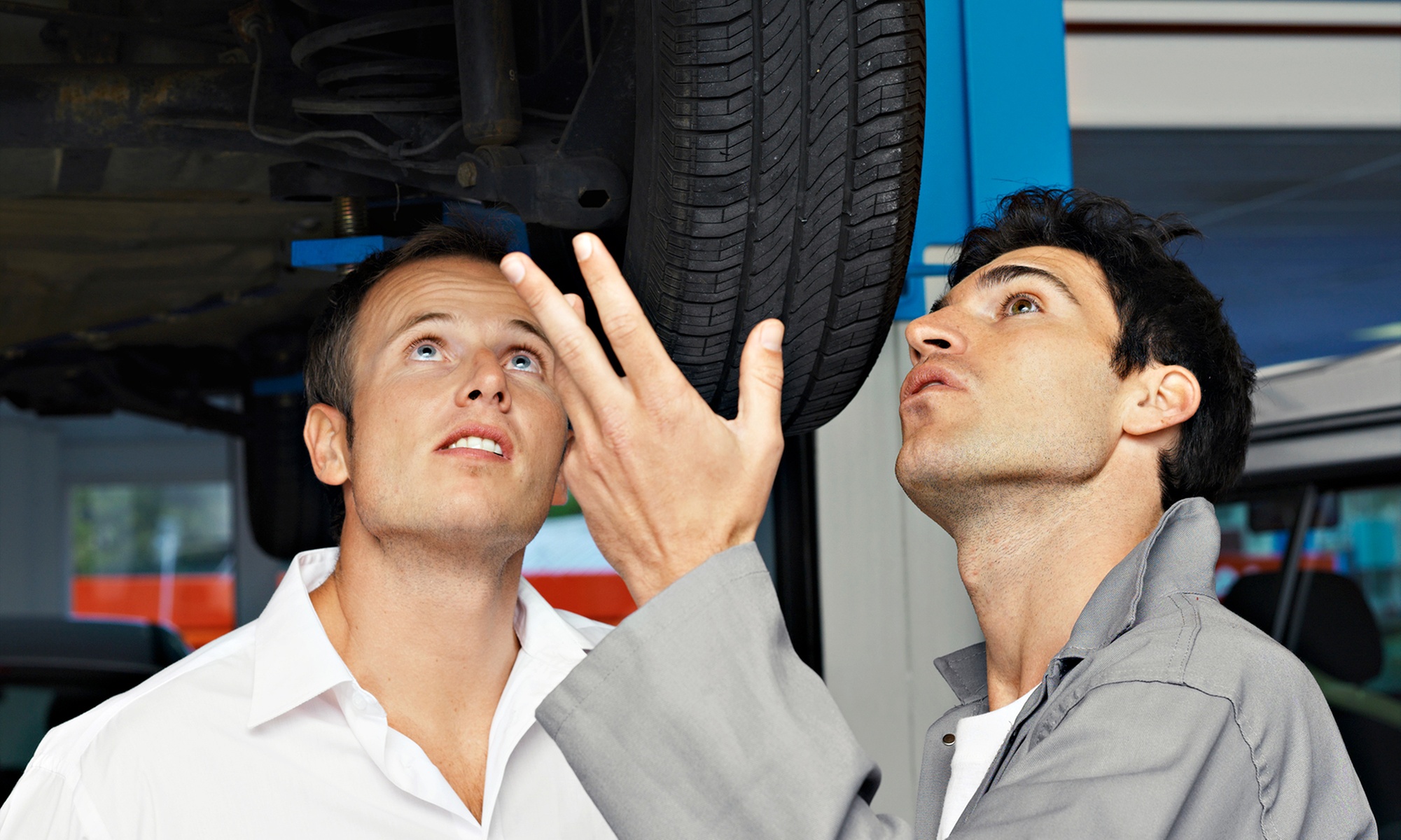 Oil Change w/ Digital Vehicle Inspection or Tire Rotation & Inspection