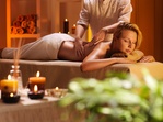 Relax: Couples 50-Min Deep Tissue Body Massage w/ Hot Stones for 2