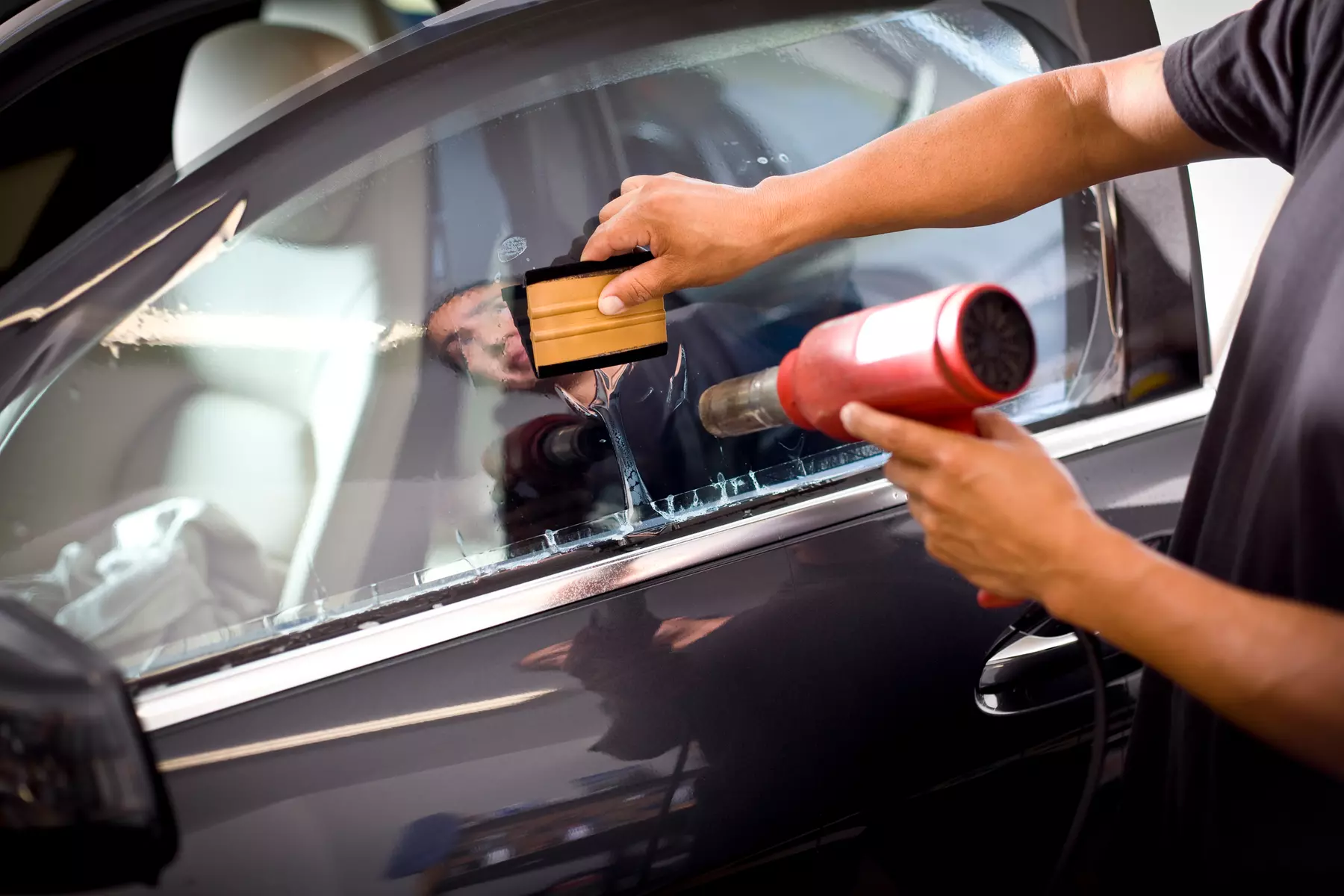 Get Windows Tinting for Two, Five, Seven Windows, or Full Windshield