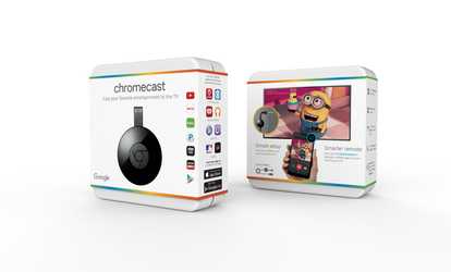 google chromecast 3rd generation media streamer black