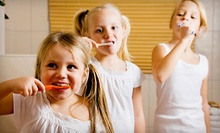 $60 for Kid's Cleaning, Exam, Bitewing X-Rays, & Fluoride Treatment at Merry Dental Care Center