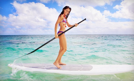 $13 for a One-Hour Paddle Board Rental at Whaz SUP!