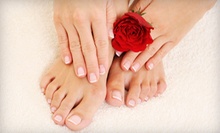 $25 for a Regular Manicure and Pedicure at Vida Spa