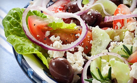 $37 for an Appetizer or Greek Salad and 2 Entrees (Upt to $63 Value) at Effie's $37 for an Appetizer or Greek Salad and 2 Entrees (Upt to $63 Value) at Effie's