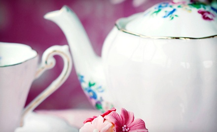 $12 for a Traditional English Tea for Two at Aggie's Closet and Tea Room $12 for a Traditional English Tea for Two at Aggie's Closet and Tea Room