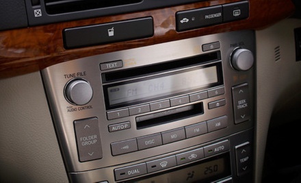 $100 for a Car-Audio-Jack Installation at Car Audio Cocoa