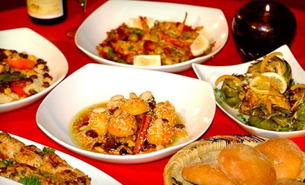 $10 for $20 Worth of Tapas and Drinks for 2 at the Patio and Lounge at Imperial Fez