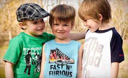 C$30 for C$50 Worth of Kid's Clothing, Shoes & Accessories  at Devlish Angelz