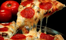 $15 for 12" Specialty Pizza, Lg. Salad, & 2 Drinks (Up to $29 Value) at Pepz Pizza & Eatery