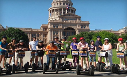 $30 for a Segway Cruise at 5 p.m.  at SegCity Austin
