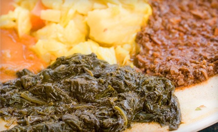 $12 for $24 at Gojo Ethiopian Restaurant