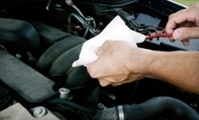 $25 for an Oil Change, Rotation, Blades, Battery Check & Inspection at Auto Plus