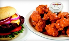 $10 for 15 Boneless Wings, Fries and a Drink at Wing Zone Seattle