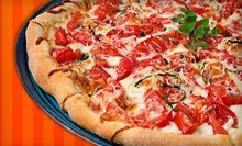 $22 for Two Five-Topping Medium Pizzas, 12 Breadsticks, and Two Pops at Pizza Guys