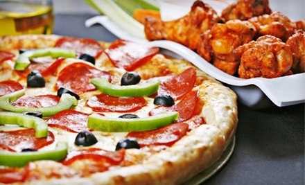 $5 for $10 Worth of Pizza & Wings at Buffalo Brothers Pizza and Wings $5 for $10 Worth of Pizza & Wings at Buffalo Brothers Pizza and Wings