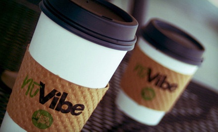 $3 for $6 at NuVibe Juice & Java $3 for $6 at NuVibe Juice & Java