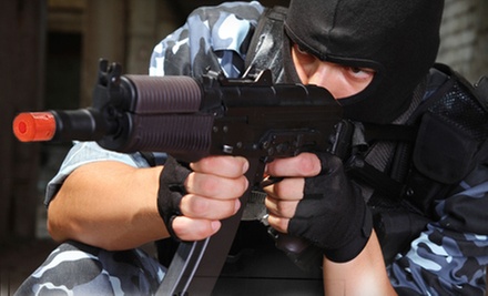 $19 for a Session of Indoor Airsoft for One Person (Up to $40 Value) at Vanguard Indoor Playground $19 for a Session of Indoor Airsoft for One Person (Up to $40 Value) at Vanguard Indoor Playground