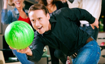 $15 for 2 Games of Bowling and Shoe Rental for 4 People at St. Charles Lanes $15 for 2 Games of Bowling and Shoe Rental for 4 People at St. Charles Lanes