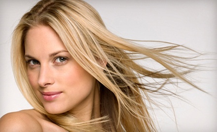 $39 for a Single Process Hair Color, Shampoo, Cut and Style at La Bellezza Hair Salon & Spa