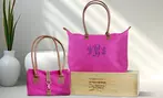 Get Personalized Monogram Nylon Tote Bags Now