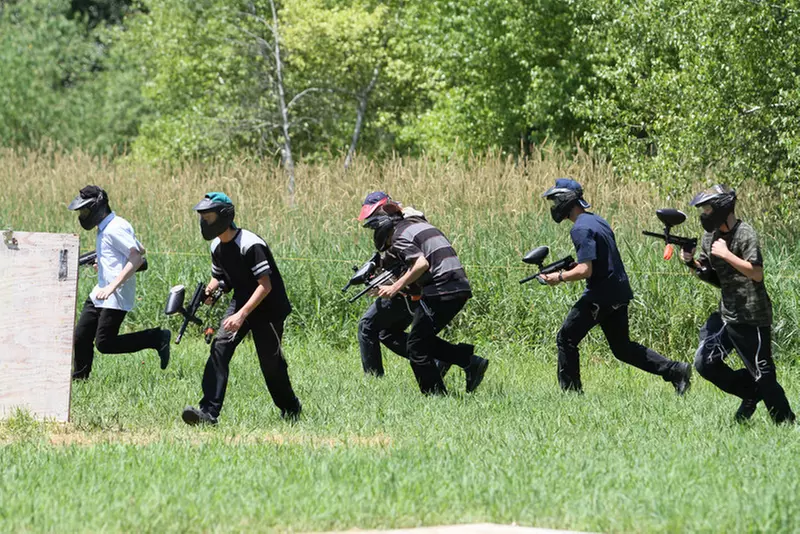 Paintball Excitement with Packages for Solo to Groups of Eight