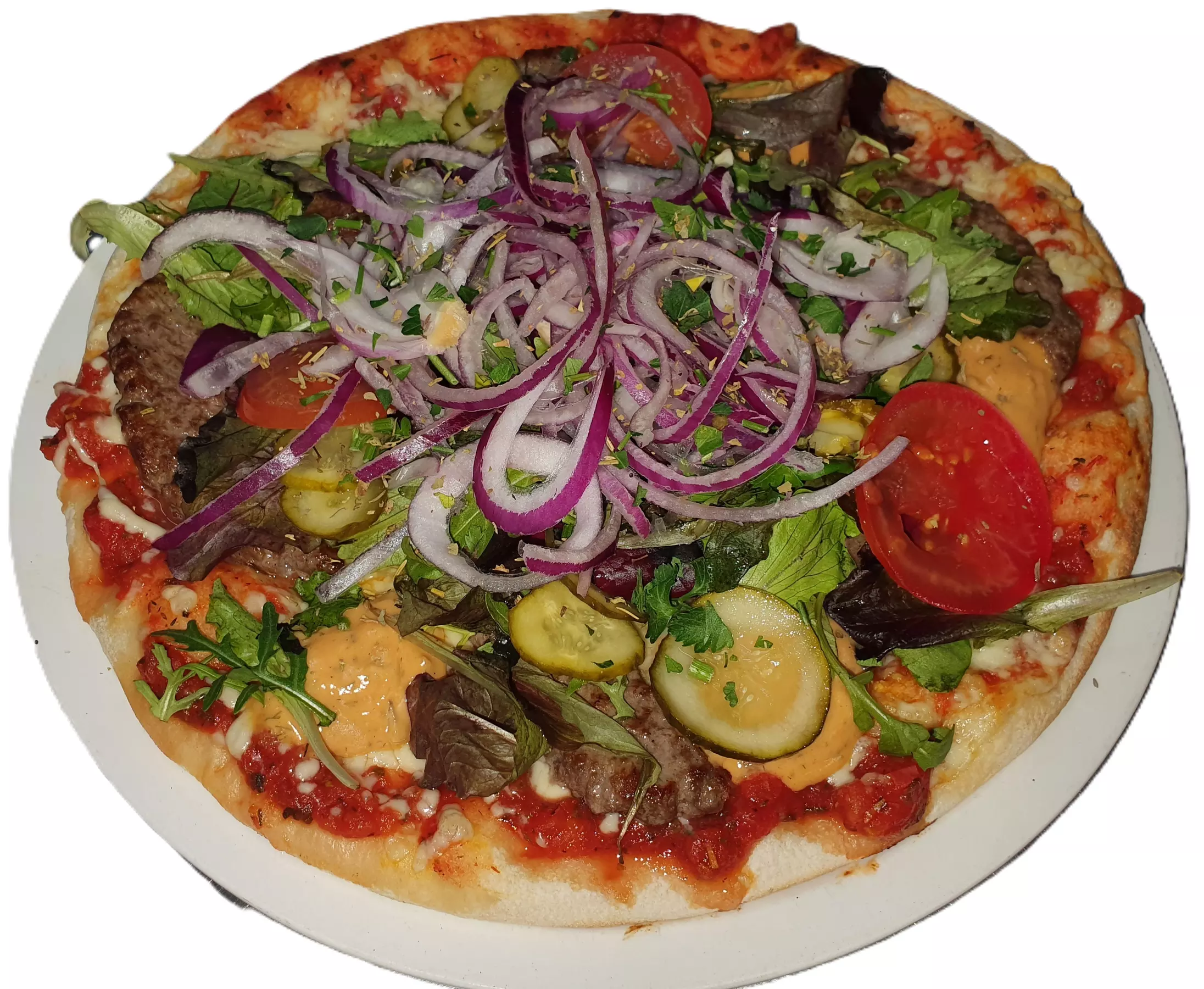 Pizza nach Wahl zum Mitnehmen