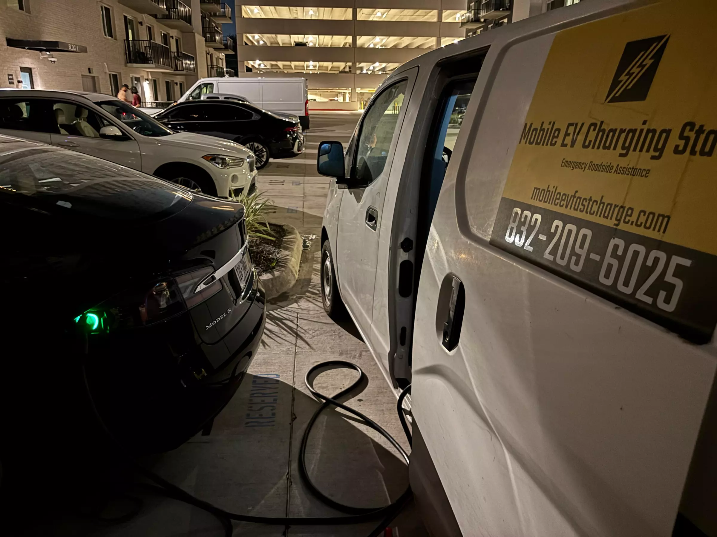 Mobile Electric Car (EV) Charging or Concierge Service