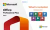 Microsoft Office 2021, 2019, 2016 Lifetime Professional Plus, Home & Business for Windows or MAC - Up to 90% Off