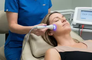 The Signature DEP Facial w/Optional Face and Neck Or Hair & Scalp - Front/Forehead DEP Treatment (Up to 56% Off)