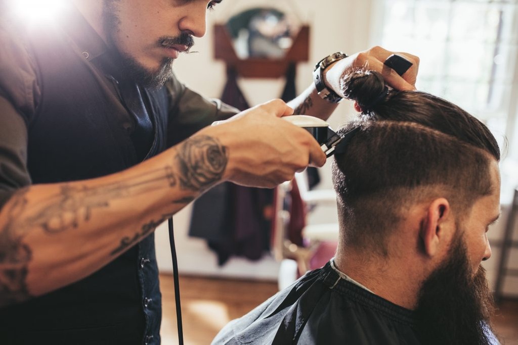 Men's haircut and shave options for a fresh new style