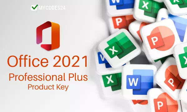 Microsoft Office 2021 Lifetime Activation Key for Windows or Mac - Primary Image