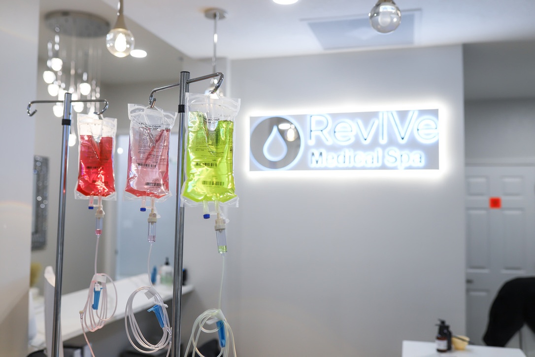 Up to 55% Off on Hangover IV at Revive Medical Spa