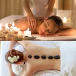 Reconnect with Couples Relaxation Massage Package w/Hot Stones & More