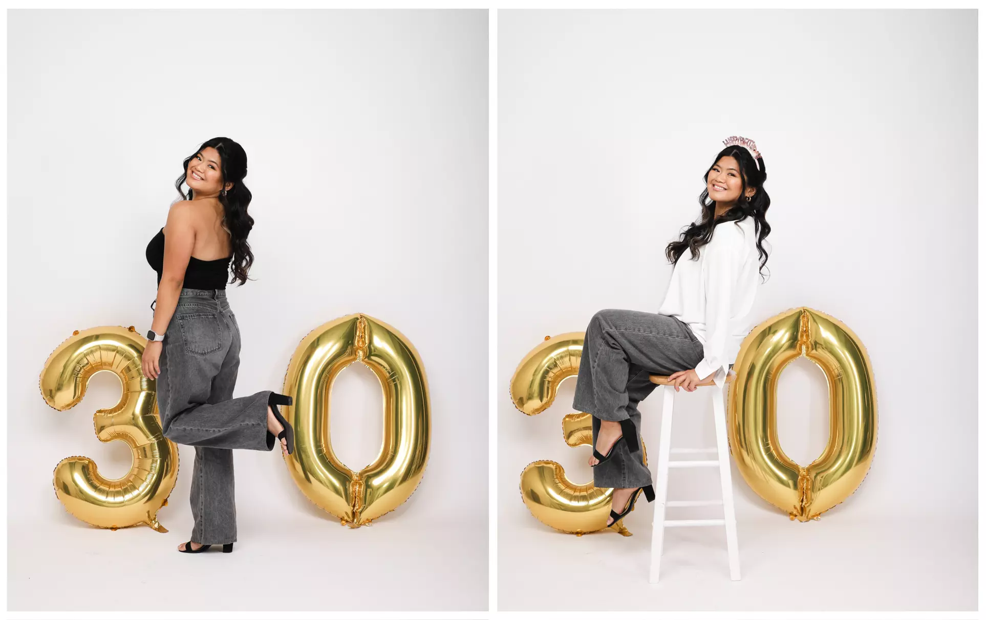 Celebrate with a 45 minutes or Premium Birthday Photoshoot