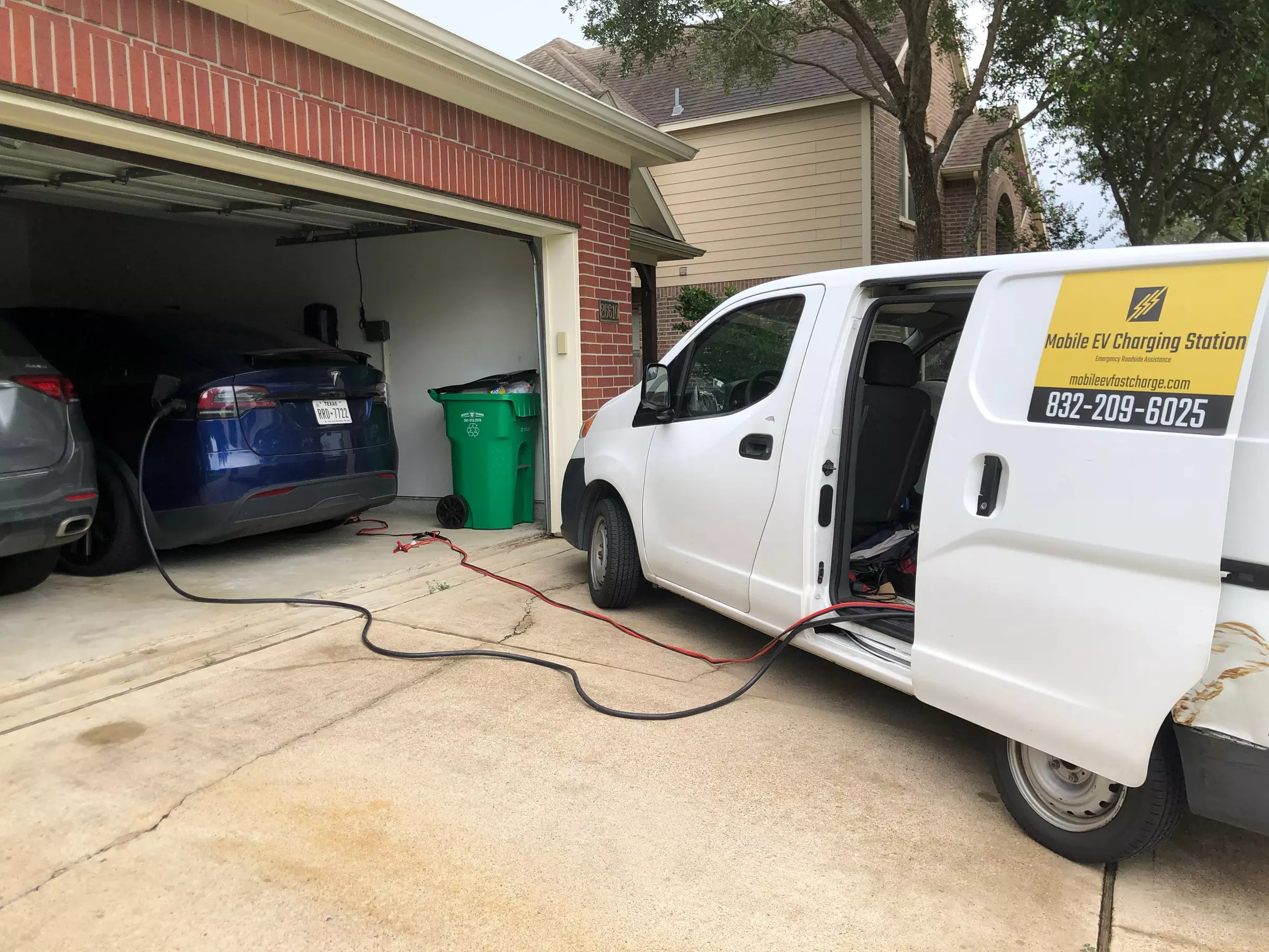 Mobile Electric Car (EV) Charging or Concierge Service