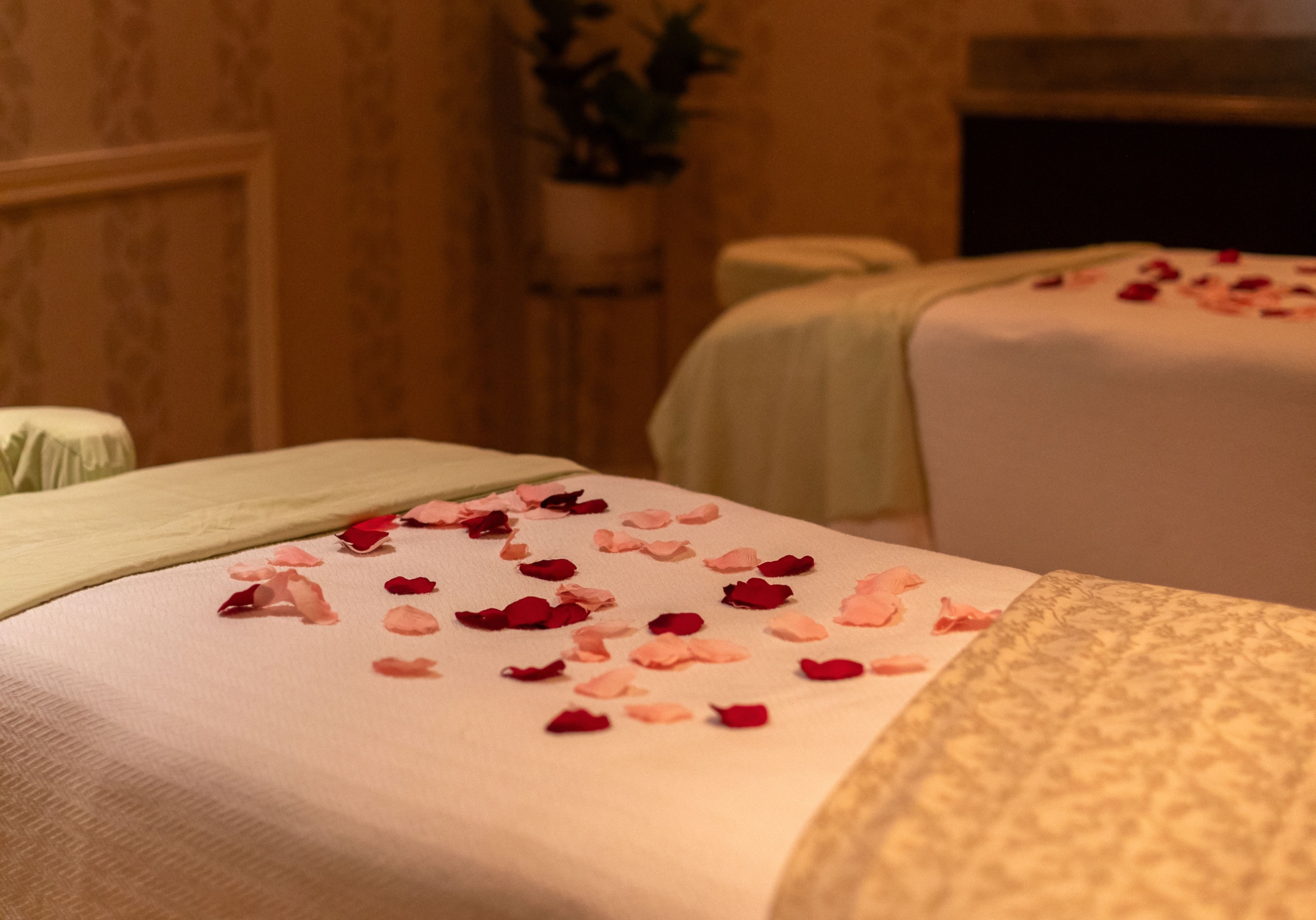 50 or 80-Min Couples Swedish Massage w/ Enhancement & Amenities Access