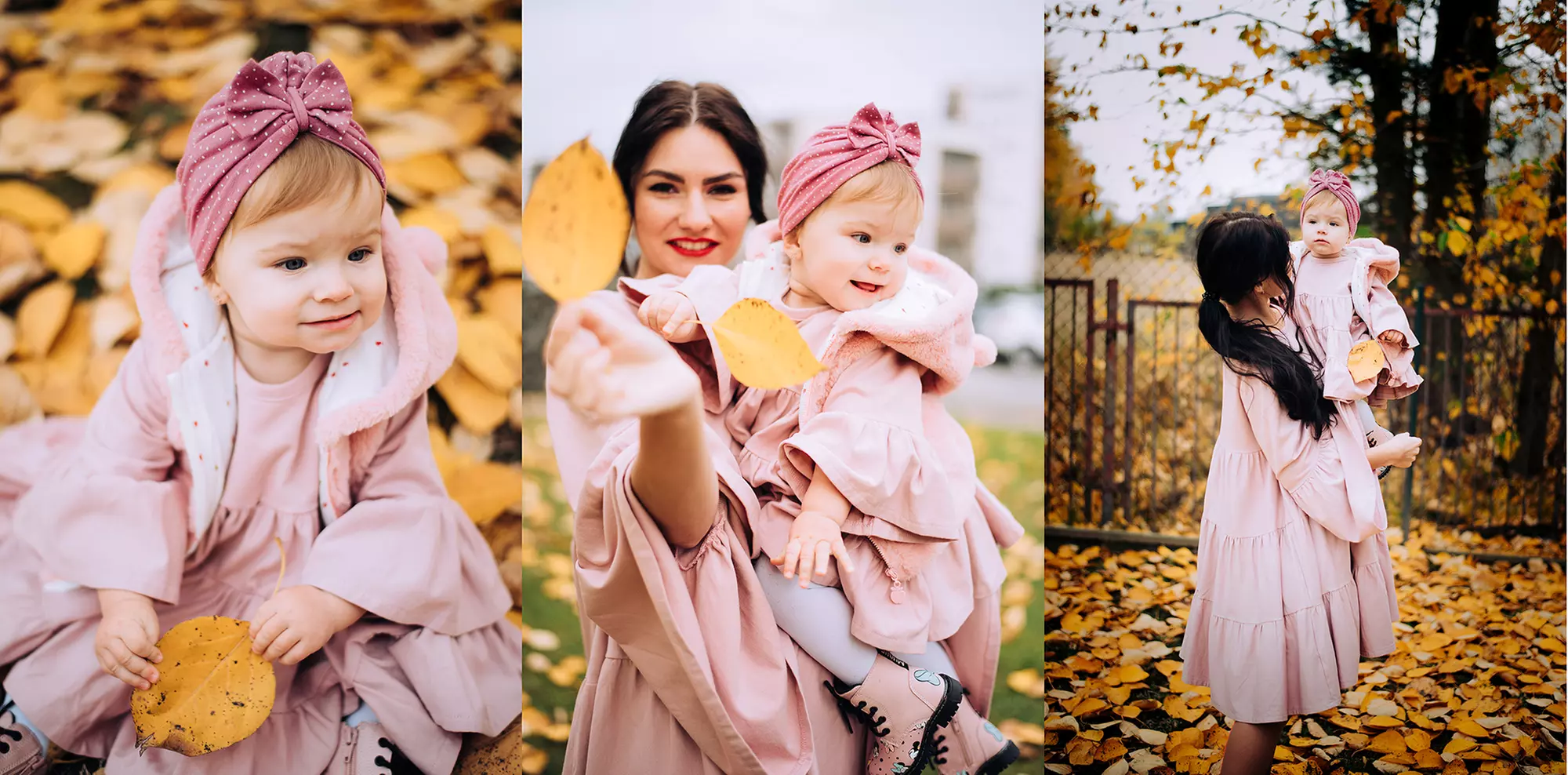 Plenerowa sesja zdjęciowa w jesiennej oprawie