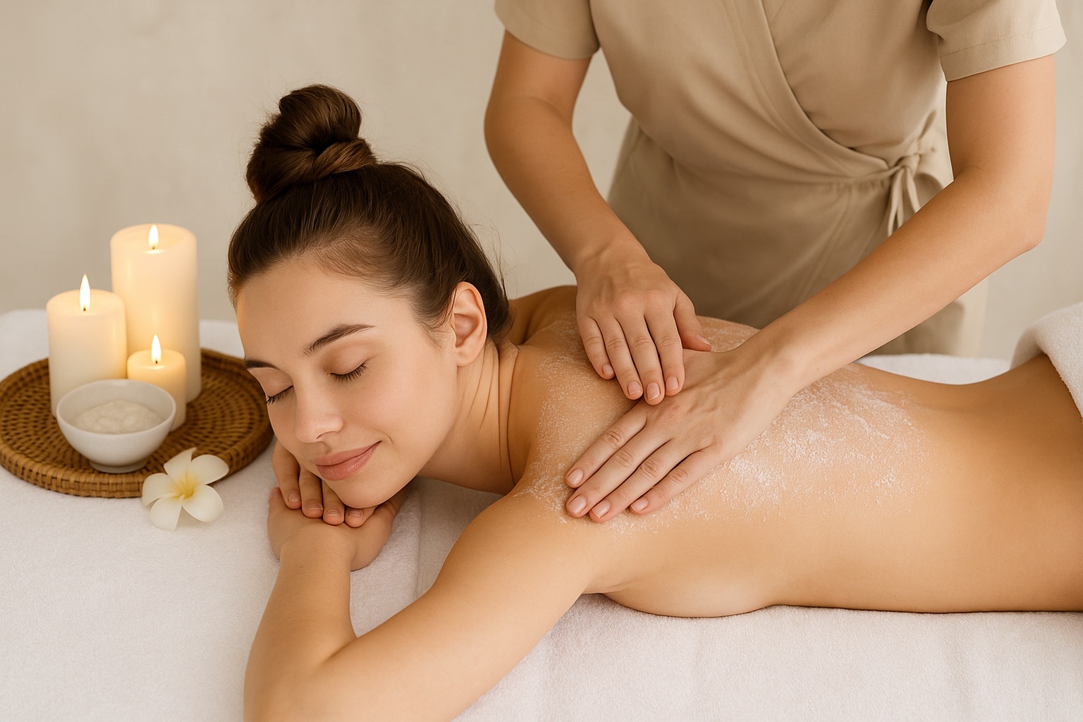 Get One, Two, or Three 60 Min Massages + Facials + Aromatherapy + Wine