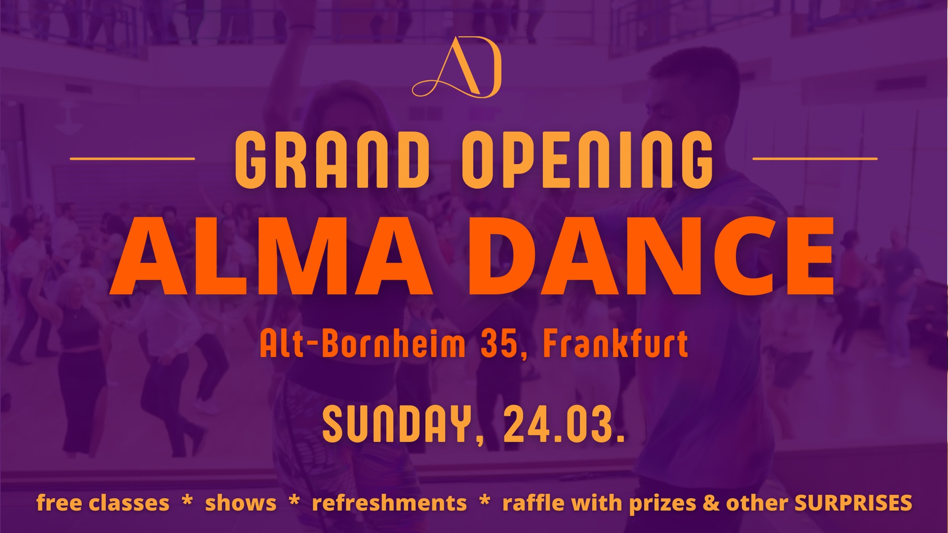 Bis zu 48% Rabatt auf den Tanzkurs bei Alma Dance Frankfurt