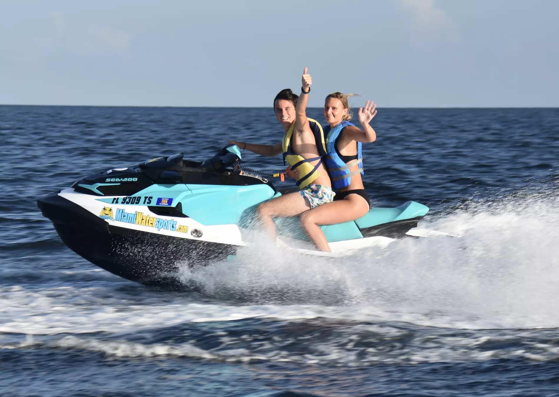 1hr Jet Ski Ride, Jet Ski Tour, Jet Ski w/ Parasail Promo Pass, & More