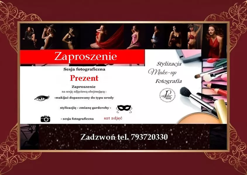 Sesja zdjęciowa z makijażem i więcej opcji w studio Czas Piękna