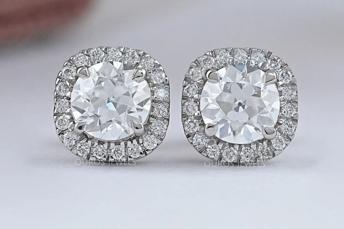 Stud Diamond Earrings For Women