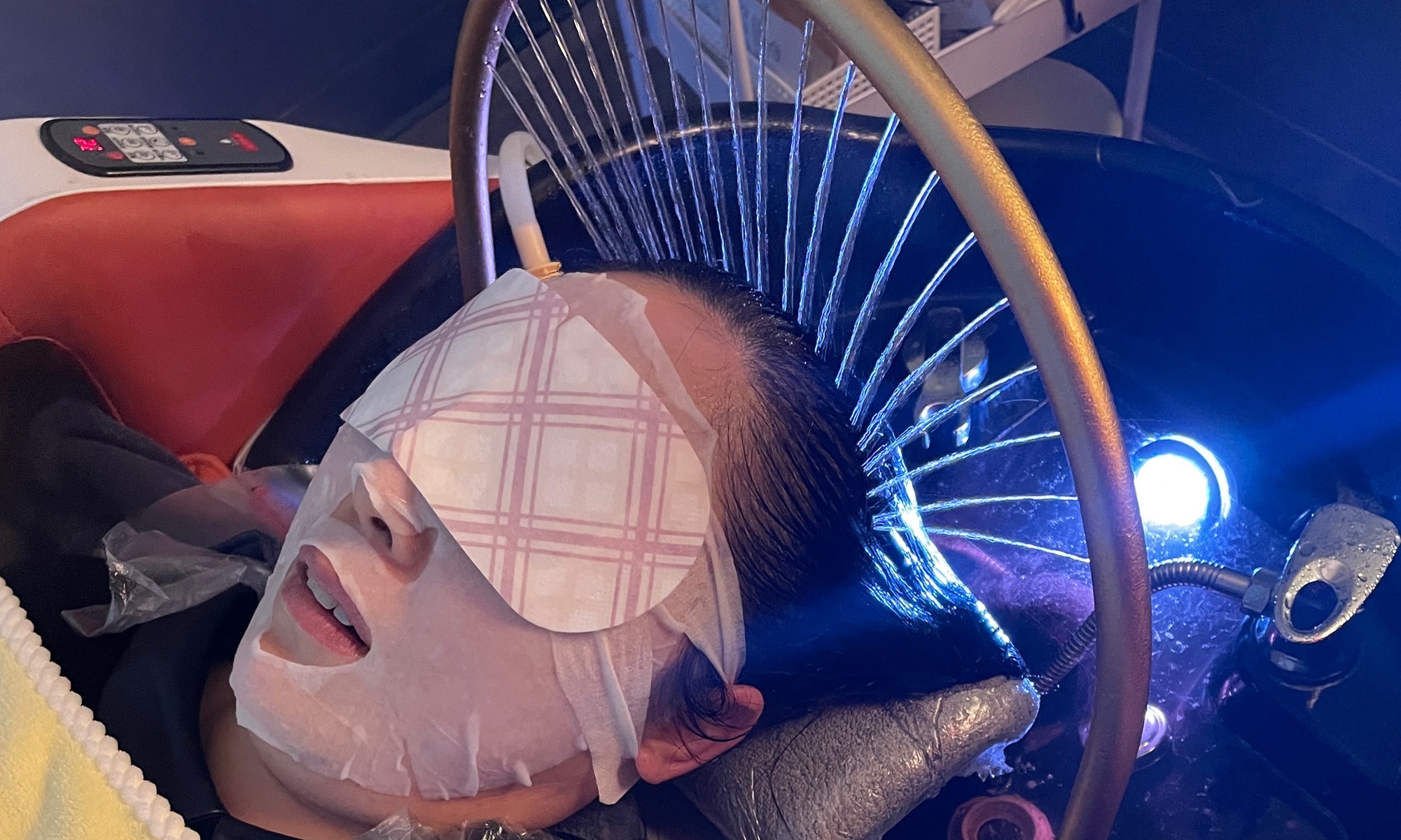 Enjoy a Relaxing Scalp, Facial Massage, w/ Optional Dandruff Treatment