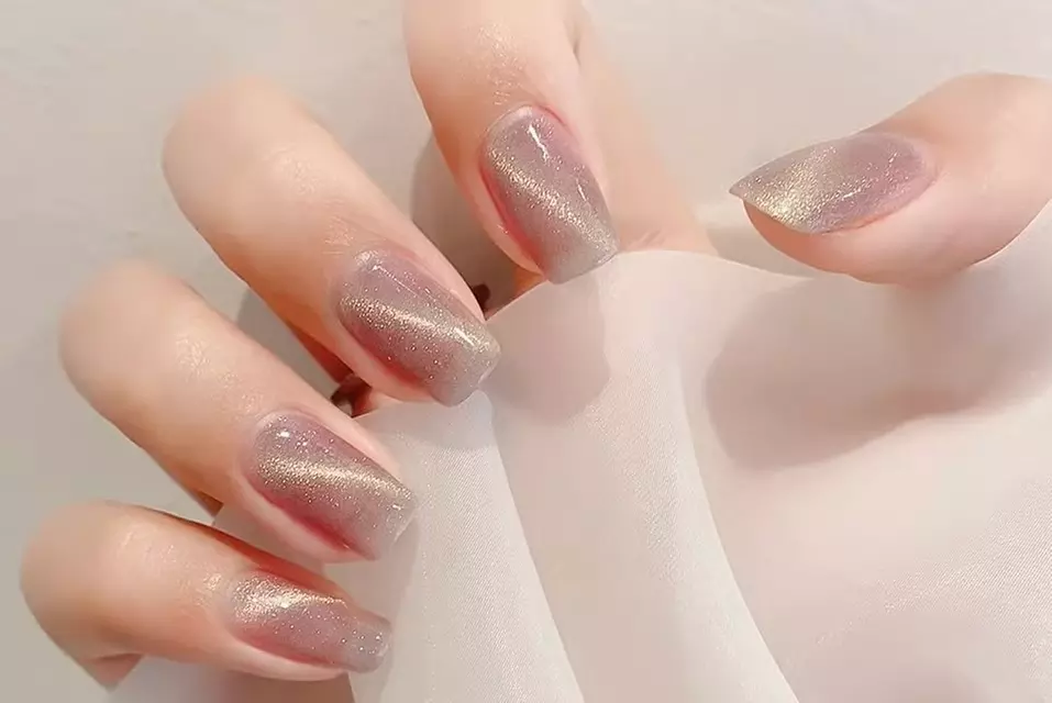 Get Stunning Nails with Cat Eye or Mirror Chrome Gel Manicure or Pedicure at Ms Young (Up to 50% Off)