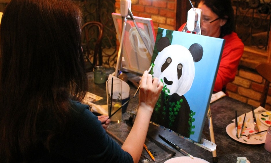 Sip and Paint or Creative Workshop Sessions for 1, 2 or 4 People at Artistic Adventures (Up to 44% Off)