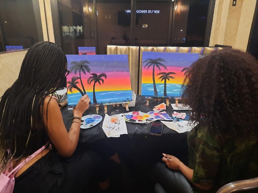 Up to 25% Off romantic dinner and private sip and paint class