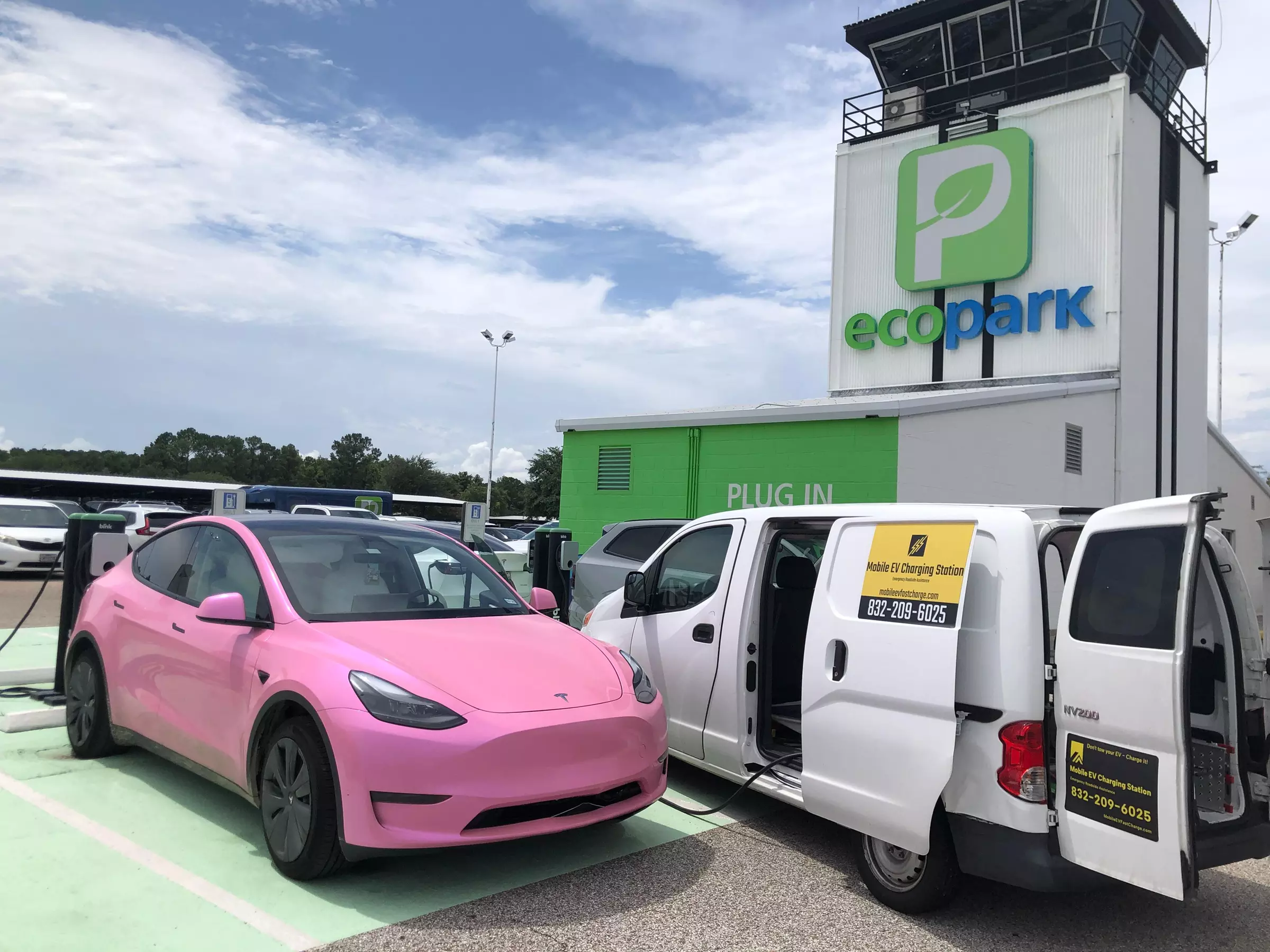 Mobile Electric Car (EV) Charging or Concierge Service